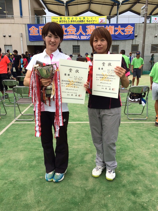 第４３回全日本社会人ソフトテニス選手権大会　結果